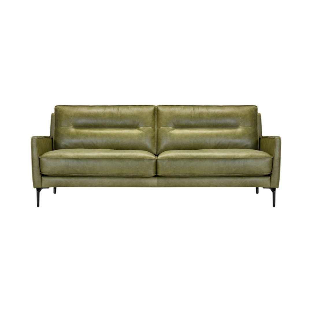 Pavia 3 Seater Leather Sofa image 1